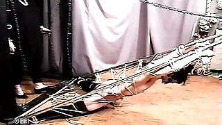 Restrain Bondage Of A China Submissive